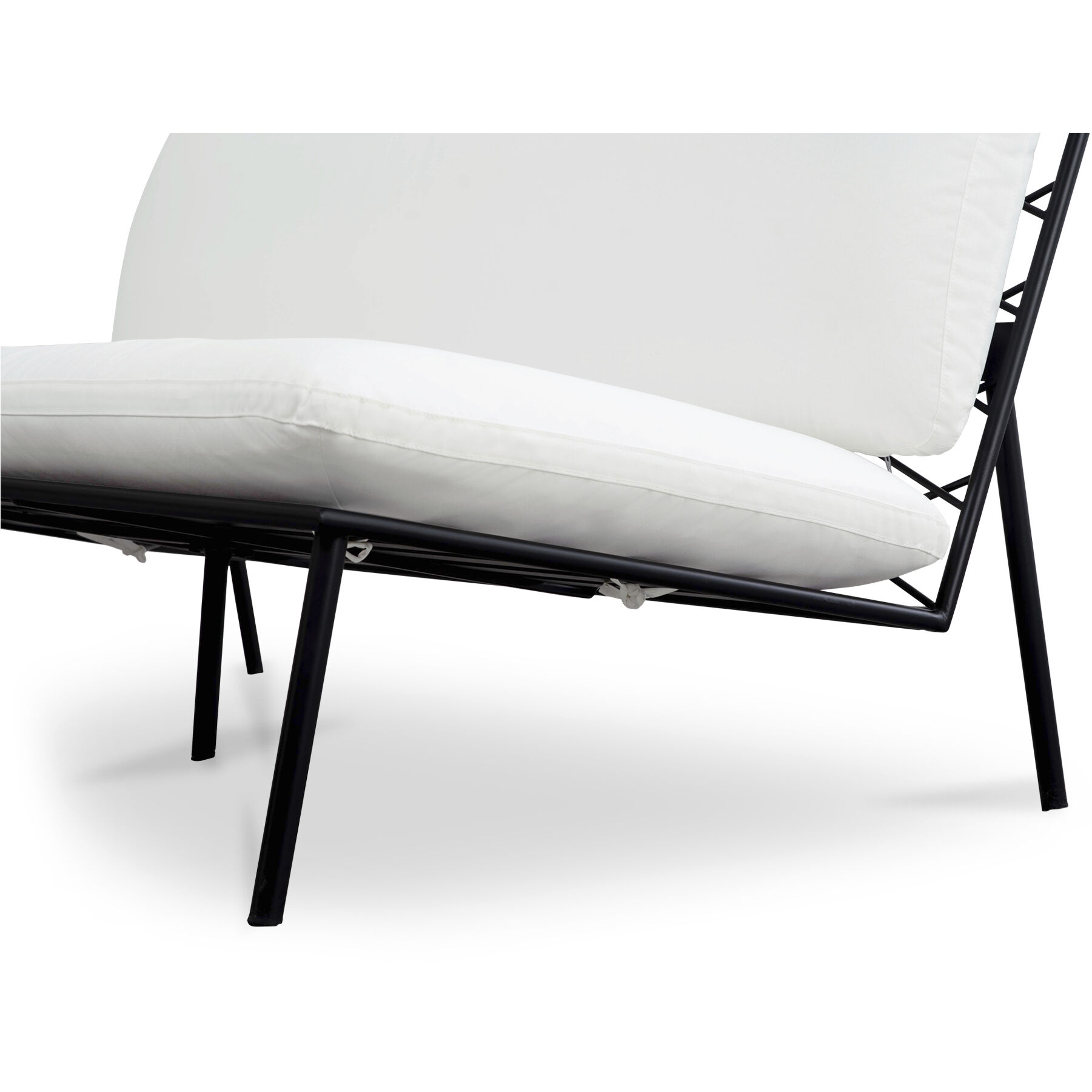 Salma White Outdoor Sofa